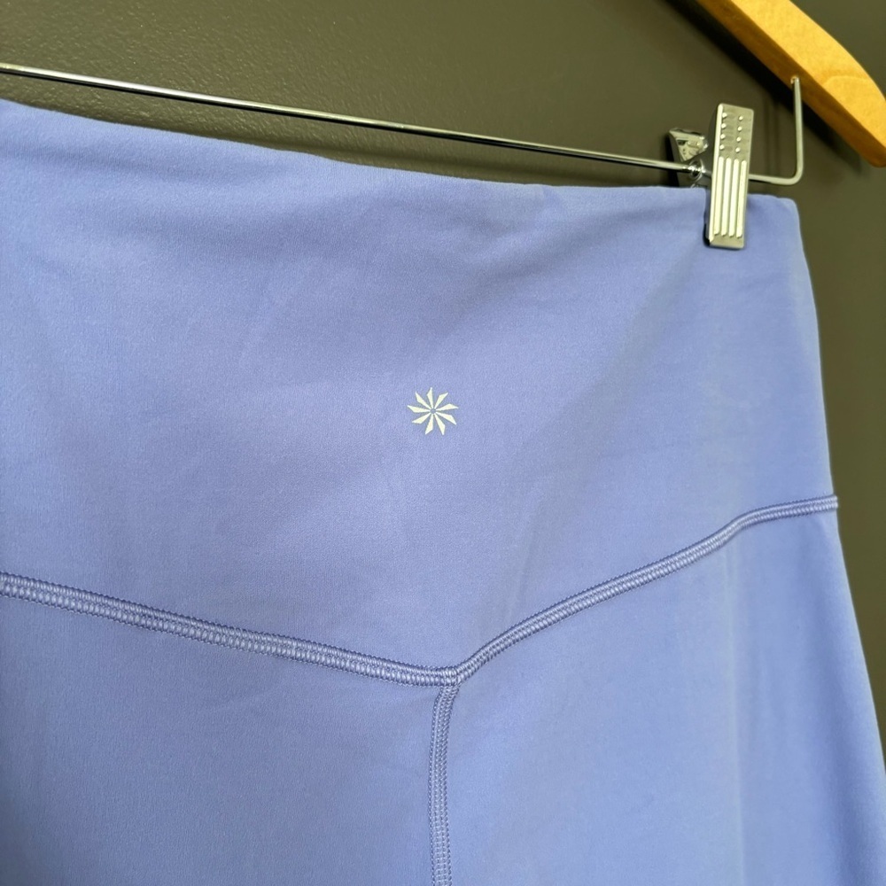 Athleta Elation Wide Crop Pant in Purple Lavendar Size Small Petite - Picture 6 of 8